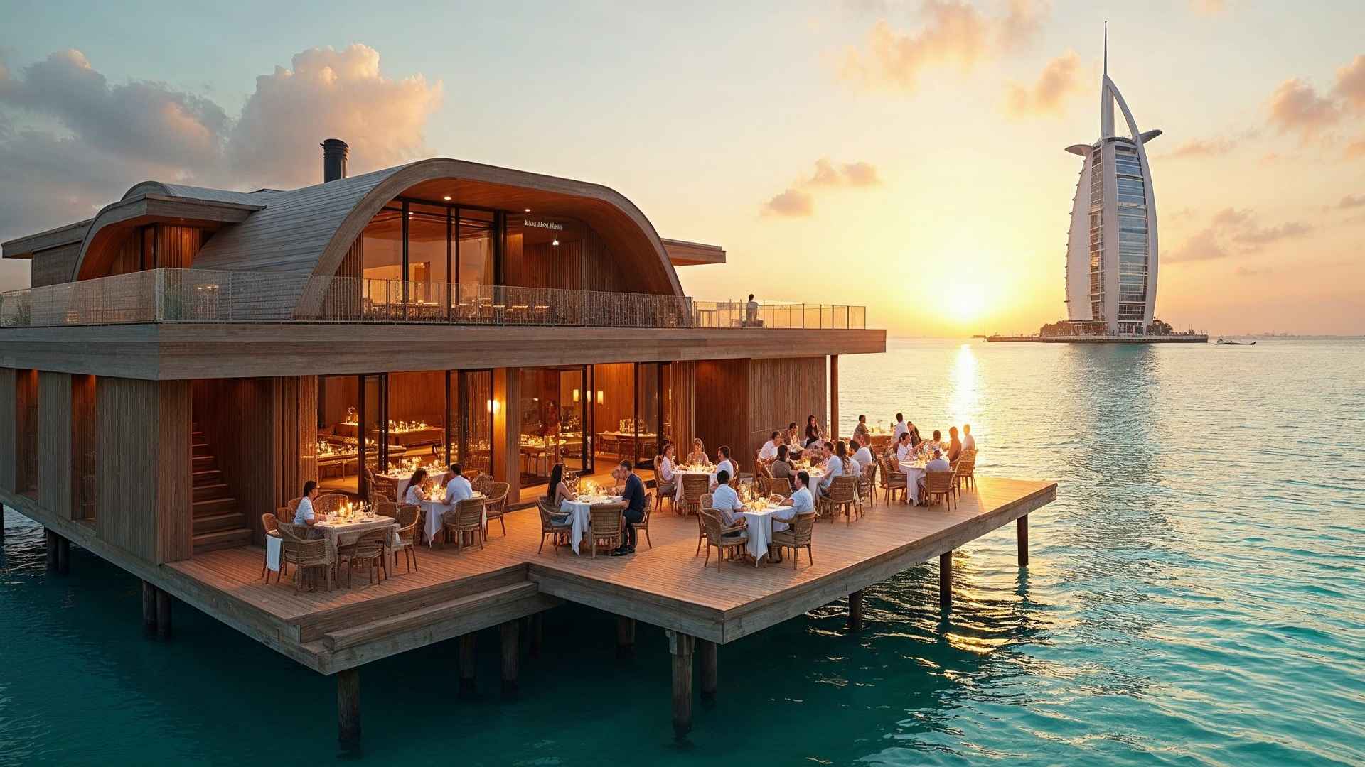 Pierchic Romantic Restaurants in Dubai